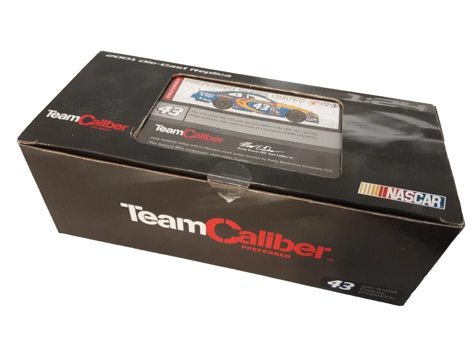 Литые модели гоночных машин Team Caliber многоцветный 1:24