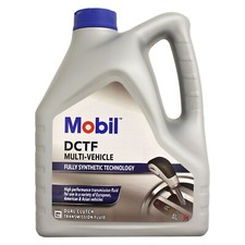Mobil DCTF Multi-Vehicle Fully Synthetic Dual Clutch Transmission Fluid 4 Litres