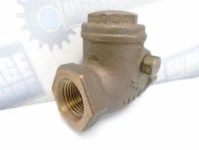 STOCKHAM - 3/8" - T Swing Check Valve w/REPLACEABLE DISC - 125 S (NEW)