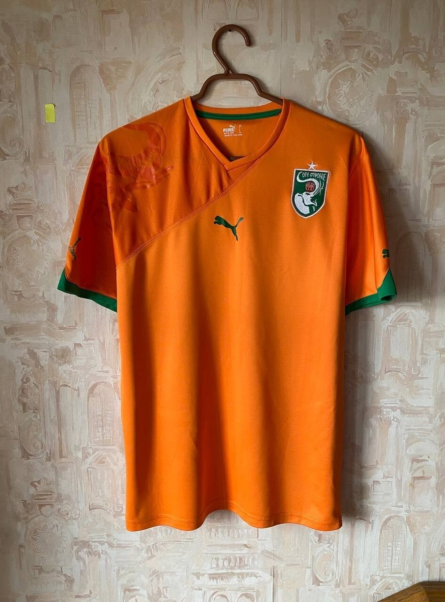 Côte d'Ivoire Home football shirt 2009 2011 Jersey Puma Size M