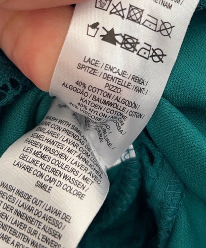 Abito Primark verde effetto pizzo nuovo con etichette taglia 14 �� - Foto 6 di 6