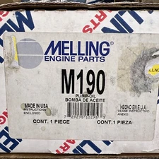 Melling Engine Oil Pump M190; Replacement for 95-05 Chrysler, Mitsubishi 2.0L