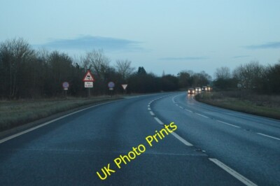 Foto 6x4 Das Ende der Hockering Bypass East Tuddenham c2015