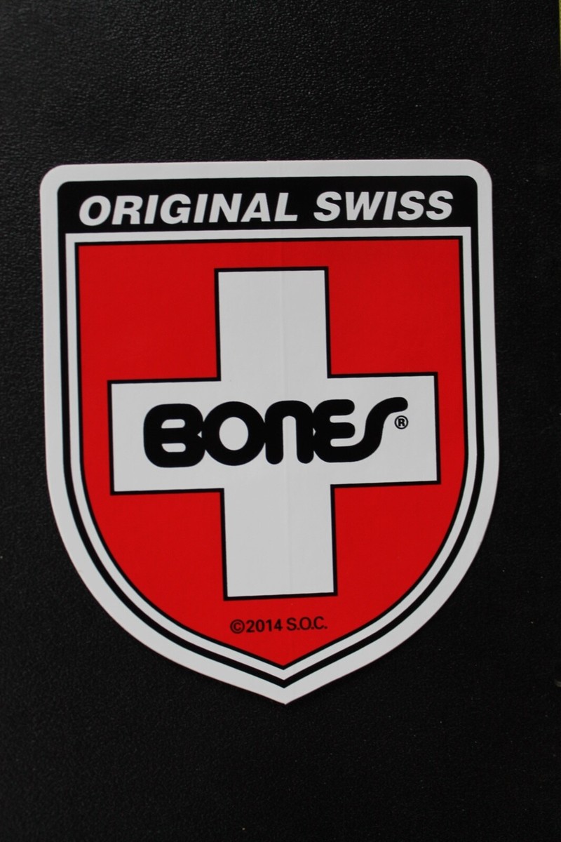 Bones Skateboard Bearings Red Cross Swiss OG Z61B Vintage