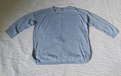 Repeat Easy Knit 3/4 Sleeve Lightweight Sweater Ladies sz. L