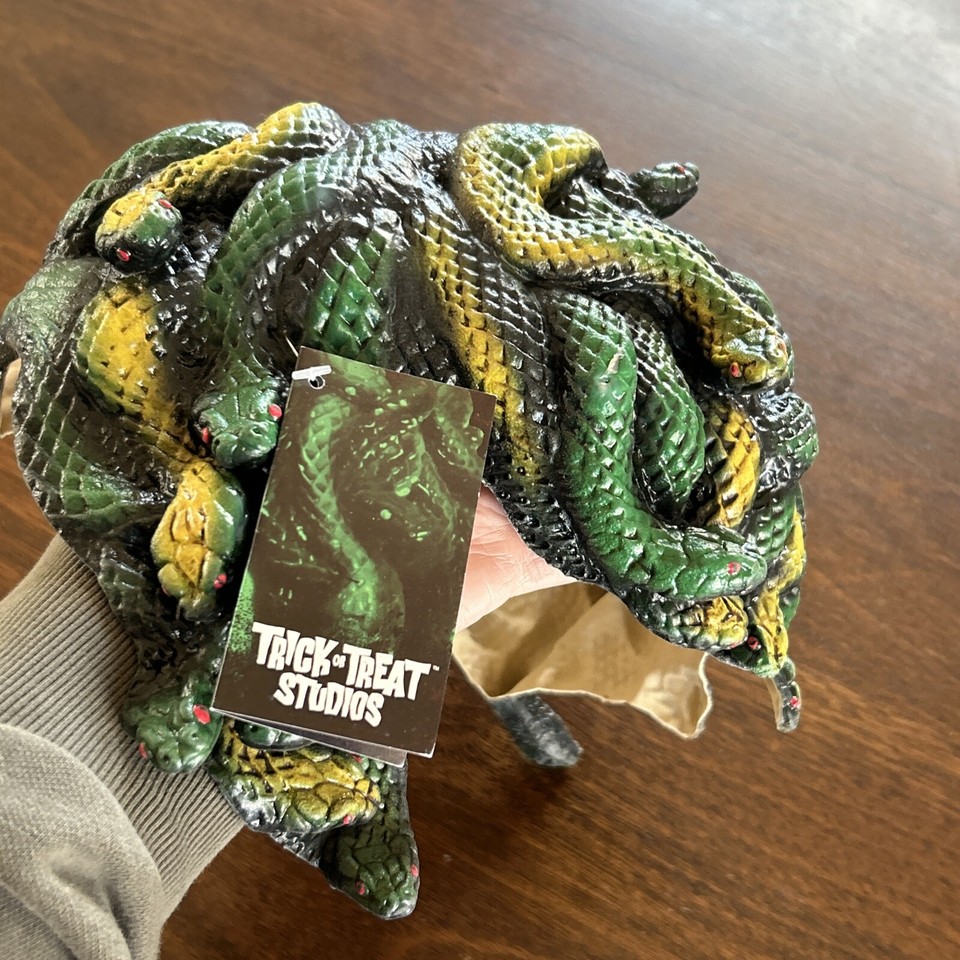 Trick or Treat Medusa Wig Headpiece Adult Halloween Costume Accessory