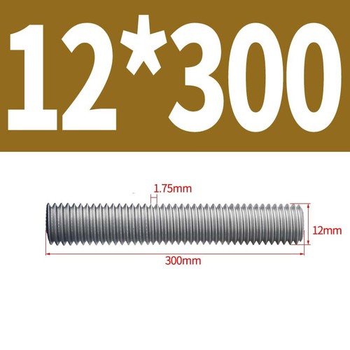 A2 Stainless Steel Threaded Rod Full Thread Studding Bar M10 M12 M14 M16 M18 M20 - Picture 55 of 133