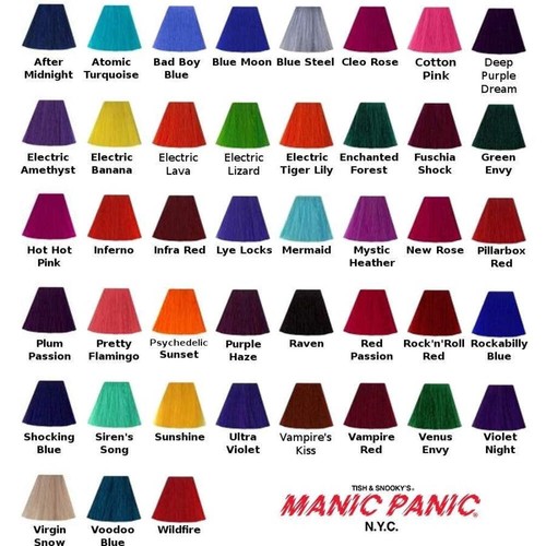 Manic Panic GREEN ENVY Hair Colour Cream (118ml) - Picture 3 of 3