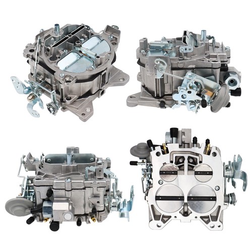 4 Barrel 4MV Rochester Quadrajet Carburetor For Chevy 327 350 427 454 750 CFM - Foto 5 di 12