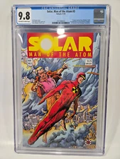 SOLAR Man of the Atom #3 CGC 9.8   1st App. Toyo Harada Valiant Comics 1991 Vint