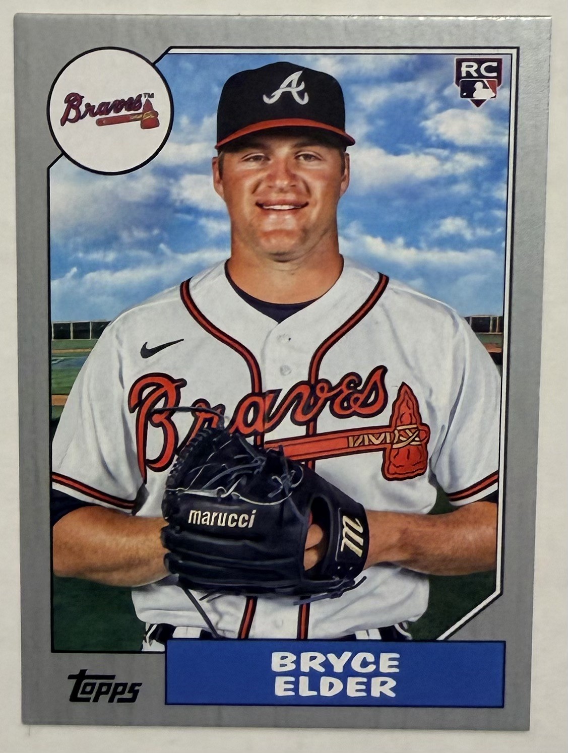 2022 Topps Archives BRYCE ELDER Braves RC Silver SP /99 Rookie Rare 