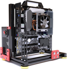 DIY Aluminium Pc Open Case Computer Chassis Test Bench Support Water Cooling Sup