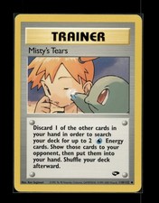 Misty's Tears #118 Prices | Pokemon Gym Challenge | Pokemon Cards