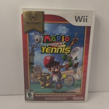 Mario Power Tennis Nintendo Wii 2012 Nintendo Selects Edition Complete