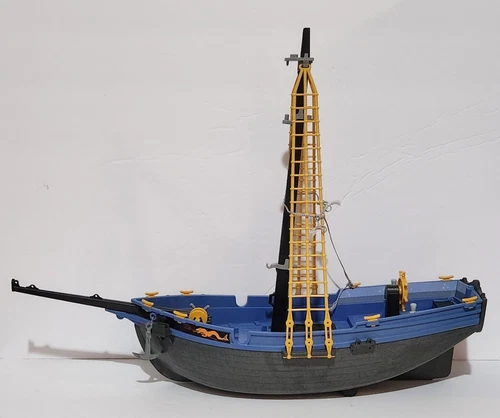 Vintage Playmobil 3860 Corsair Pirate Ship Boat Incomplete