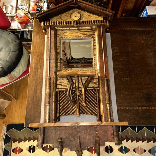 BARNEY BELLINGER ADIRONDACK MIRROR - Picture 1 of 9