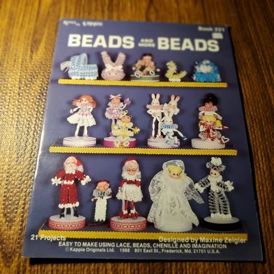 Kappie Originals Beads and More Beads Crafts Booklet Book 221