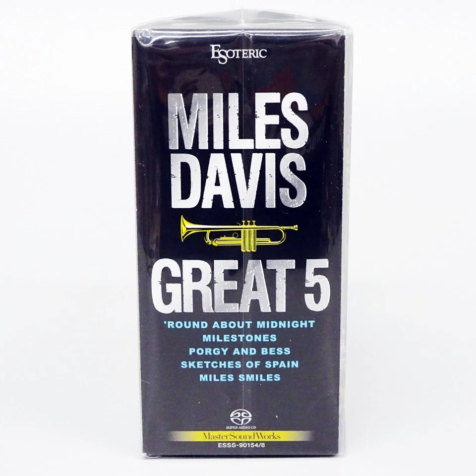 ESOTERIC SACD MILES DAVIS GREAT 5 Japan SACD Super Audio Hybrid BOX SET LTD NEW - Image 3 of 4