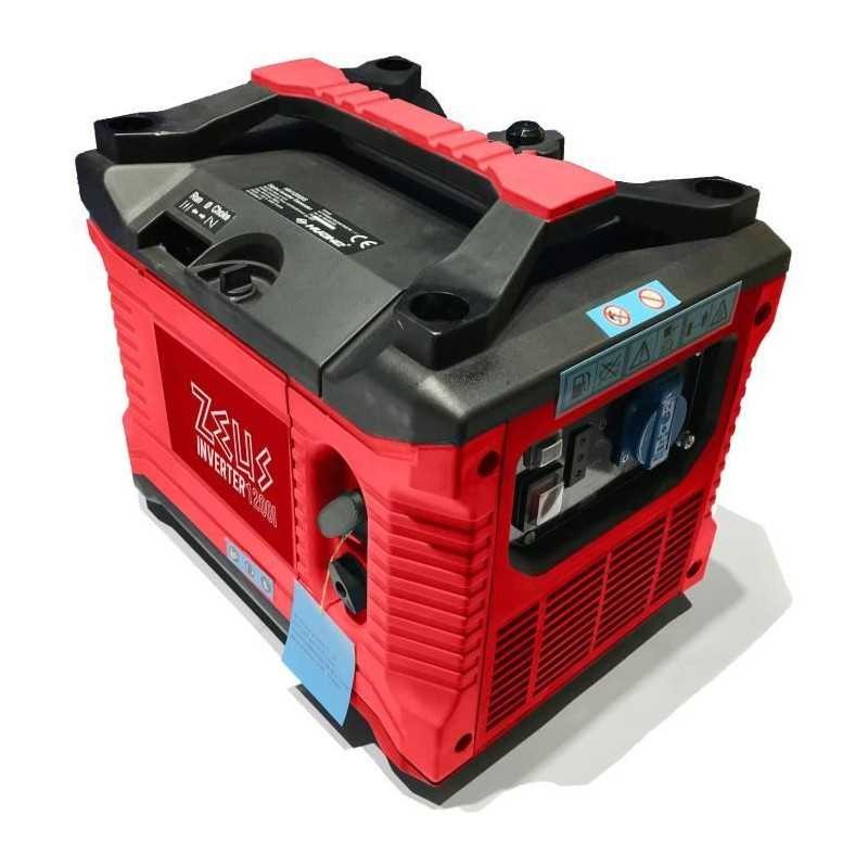 Groupe électrogène inverter ZEUZ 1200W générateur électrique portatif essence