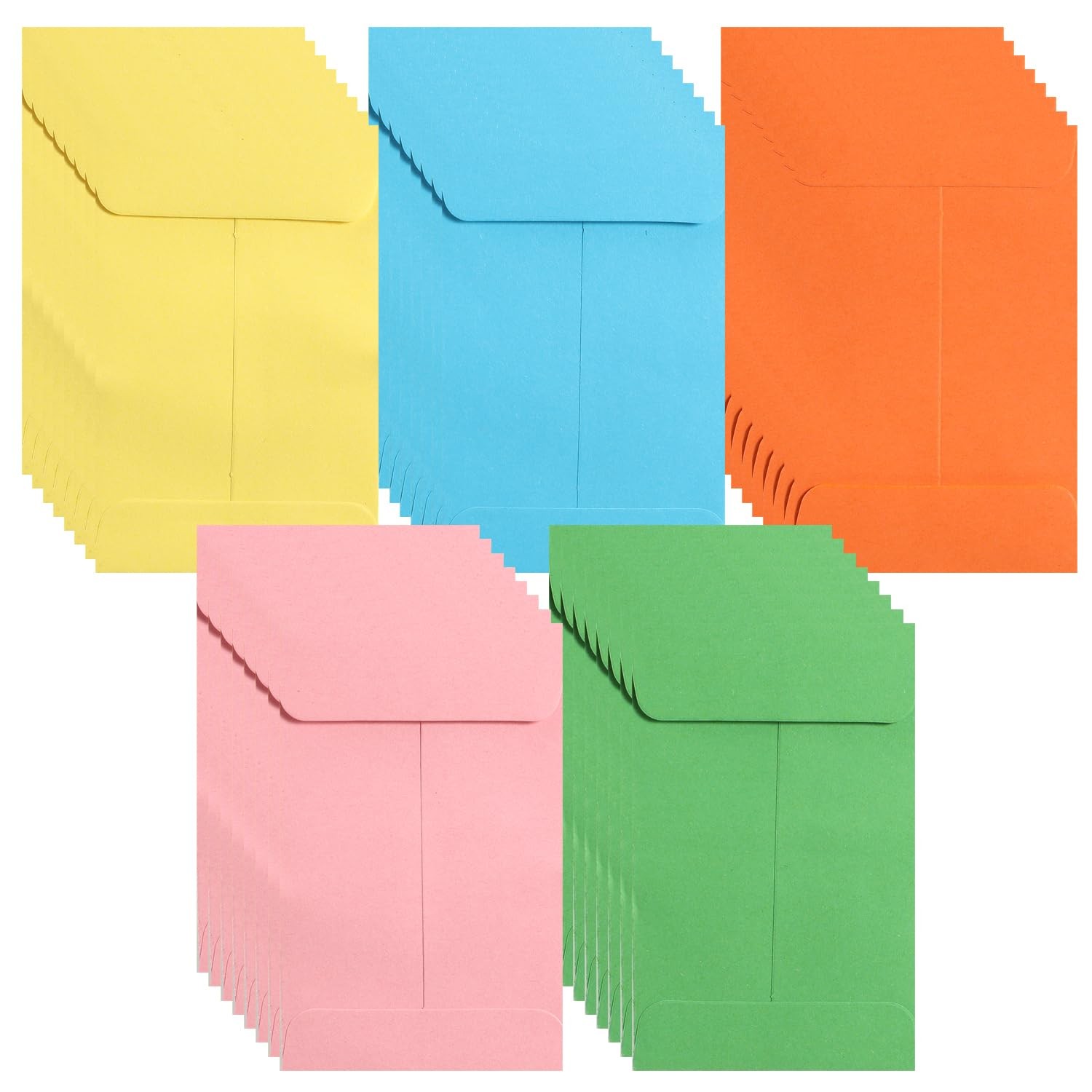 Money Envelopes Mini Small Envelopes for Money Coloured Seed Tiny Envelope