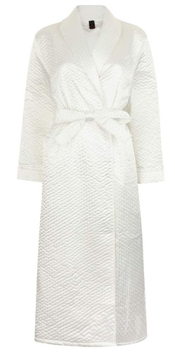 i-Smalls Women's Satin Look Full-Length Robe Soft & Silky Dressing Gown - Picture 2 of 9