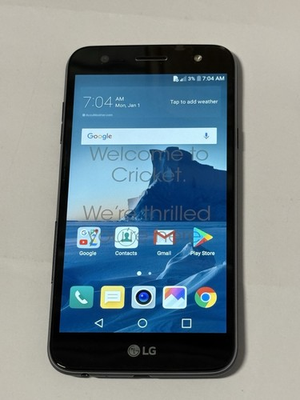 #ad LG X Charge DLGK4117 Phone Cricket Unlocked Black $17.99