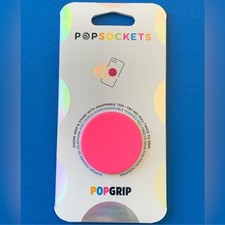 Popsockets PopGrip: Soporte para teléfono y soporte - NEON DAY GLO ROSA INTENSO (MAGENTA)