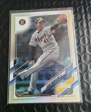 2021 TOPPS NPB NIPPON BASEBALL - RAINBOW FOIL #124 SHOKI MURAKAMI /150 (ROOKIE)