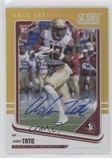 2018 Score Rookies Gold Zone Signatures 23/50 Auden Tate #396 Auto 2r8