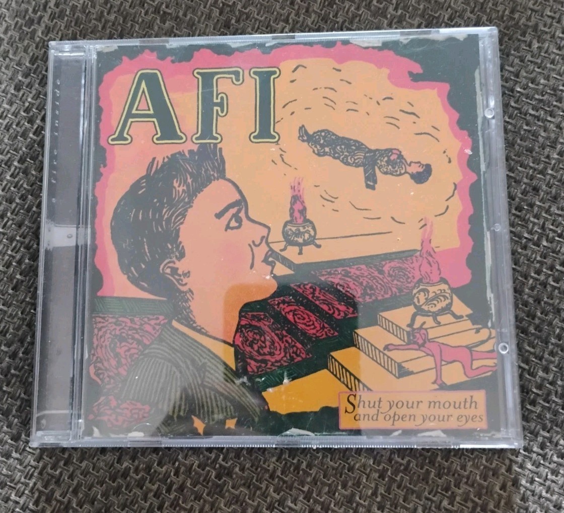 AFI : Shut Your Mouth and Open Your Eyes CD (2005) punk hardcore