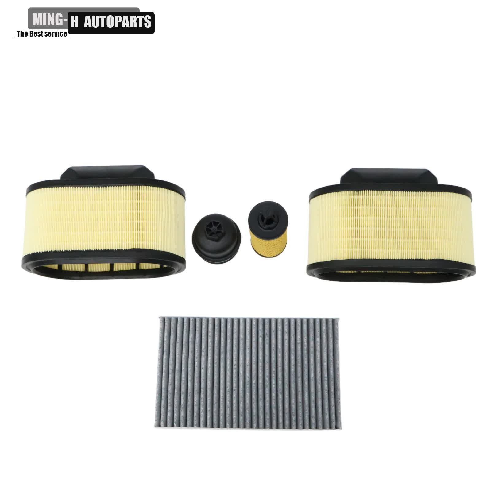 For Maserati Ghibli Quattroporte 3.0L 670001545 311401 W/ Cap Air OIL Filter Kit
