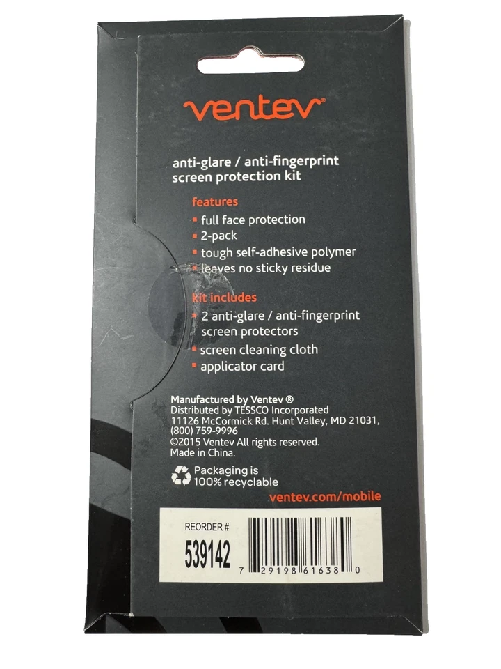 Ventev Toughglass Screen Protector for Samsung Galaxy S6 - Image 2 of 2