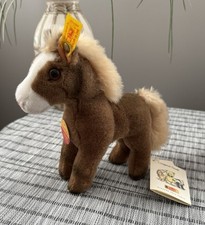 Steiff Cosy Ferdy Horse Plush Stuffed Animal with Original Tags