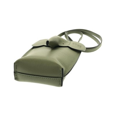 Authentic Loewe Elephant Pocket Shoulder Bag C623B02X04 #230-000