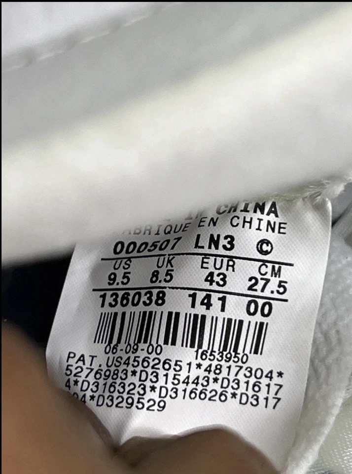 Nike Air Jordan 6 Retro 2000 “Midnight Navy” 136038-141 Talla 9.5 Para hombres Foto 2 de 4