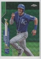 2020 Topps Chrome Green Wave Refractor 37/99 Hunter Dozier #63 00br