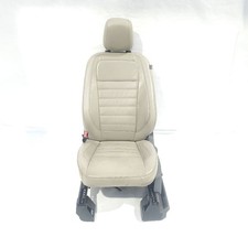 2017 2018 2019 Ford Escape Titanium Oem Gray Leather Front Left Seat