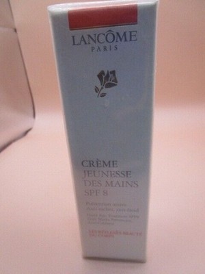 Lancome Paris Creme Jeunesse Des Mains Spf 8 New Sealed Box 75ml