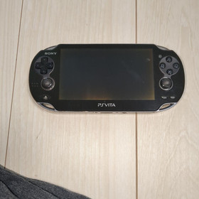 Sony PlayStation Vita Crystal Black Handheld Console PCH-1000 Japan System 0158