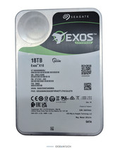 Seagate Exos X18 18TB ST18000NM000J 7200RPM SATA 3.5” HDD  Grade A