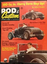 Vintage ROD &  CUSTOM Magazine Sept 1970 Retro Ads Great Tutorials Custom Hotrod