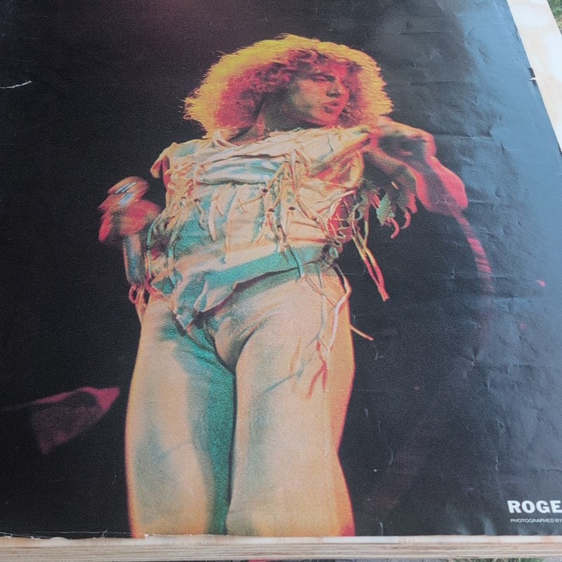 The Who Roger Daltrey Poster, Fortune Rodabaugh Photo ©1976 Zip Posters LA