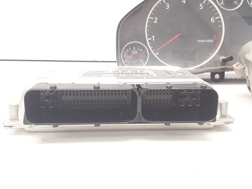 Audi A6 C5 4B 2.4i 125 kW gasoline 2003 complete set engine control unit ignition lock - Picture 5 of 12