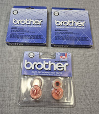 2 Brother 1030 Film Ribbon Black OEM Typewriter Supply  1 Pkg correction tape