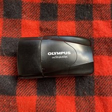 Olympus Stylus Epic MJU II 2 35mm Film Point and Shoot Camera Black Parts Repair