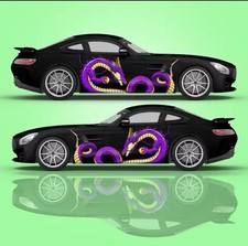 Dragon Car Decal Dragon Flaming Car Decal Both Sides Custom Flame Decals Dragon Car Decal Dragon Flaming Car Decal Both Sides Custom Flame Decals