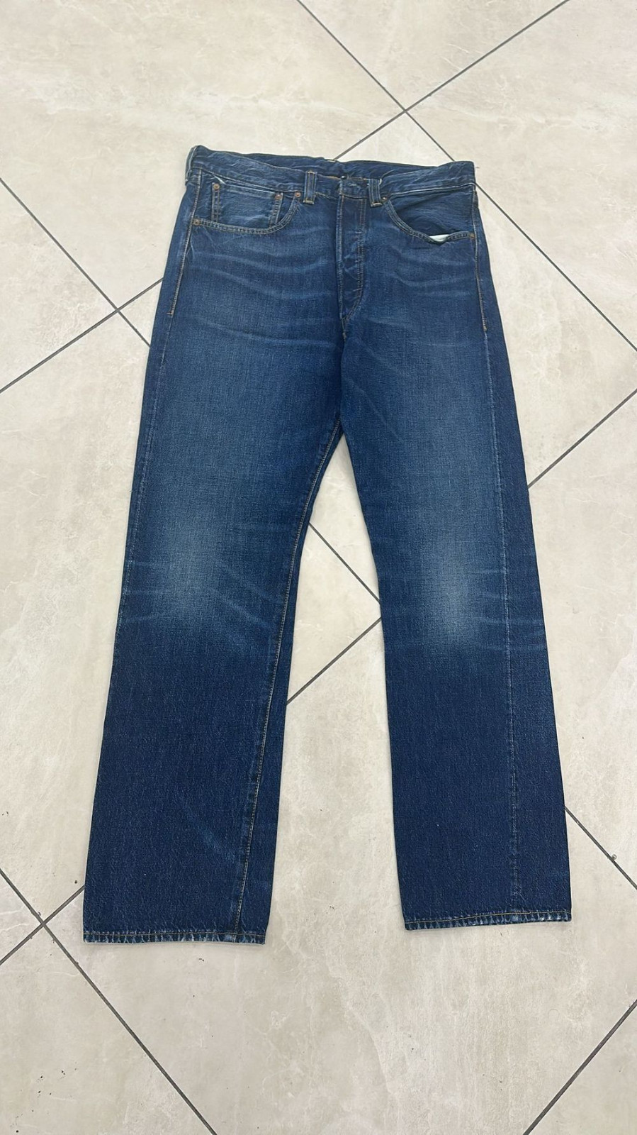 LVC Levi's Vintage Clothing 1947 501XX BigE Selvedge Jeans W34/L32 RARE