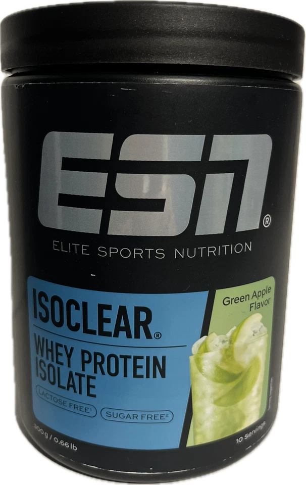 ESN Isoclear Whey Protein Isolate - Green Apple - MHD 30.06.2026