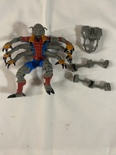 1995 Toy Biz Spider-Man Animated Series Man Spider Complete With Both Fangs