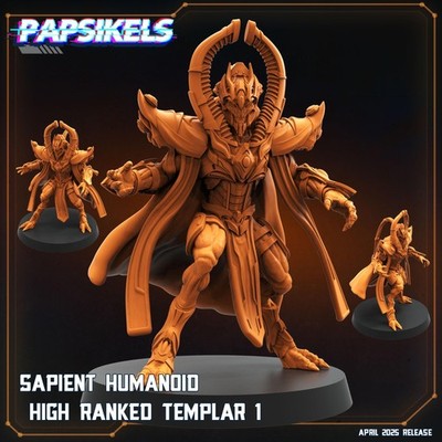Aliens Vs Humans - Star Conflict - Sapient Humanoid High Ranked Templars - Starc